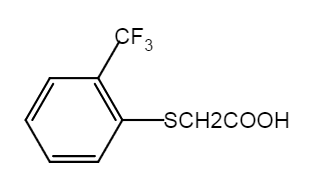 2-三氟甲基苯巯基乙酸