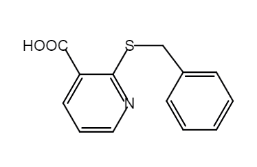 2-苄硫基烟酸